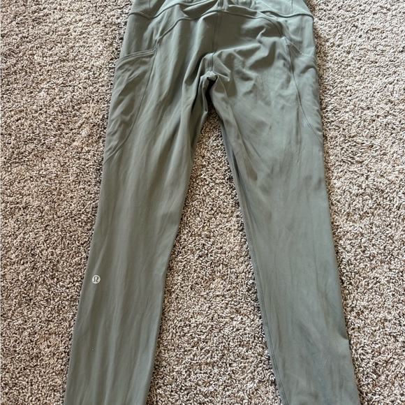 Lululemon align size 8 Green Athletic Leggings - Picture 1 of 5